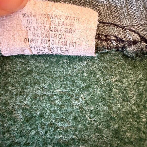 VINTAGE SPORTS PERFORMANCE MELBOURNE AUSTRALIA TRAIN EMBROIDERED SWEATER MEDIUM - Picture 5 of 7